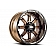Grid Wheel GD10 - 20 x 9 Bronze With Black Lip - GD1020090052R0087