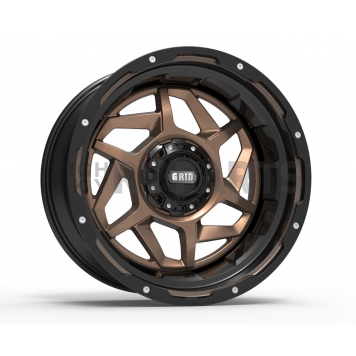 Grid Wheel GD14 - 20 x 9 Bronze With Black Lip - GD1420090027R1578