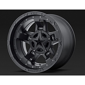KMC Wheel XD827 Rock Star III 20 x 10 Black Aluminum - 721043724N