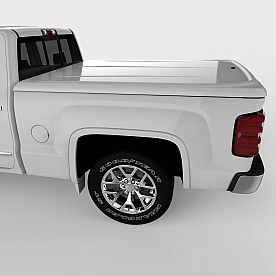 UnderCover Tonneau Cover Hard Tilt-Up Silver Ice ABS Composite - 1146LGAN