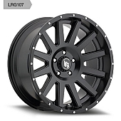 LRG Wheels 107 Series - 20 x 9 Black - 10729073712N