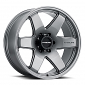RaceLine Wheel 20 Diameter 18 Offset Aluminum Gray Single