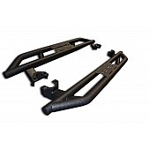 DV8 Offroad Rocker Panel Guard - Black Tube Powder Coated Steel Set Of 2 - SRSOTB-03