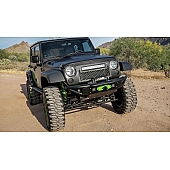 Addictive Bumper Venom Powder Coated Black Steel - F952271370103