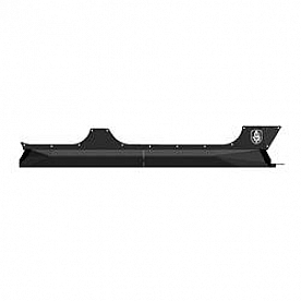 Road Armor Rocker Panel - Steel Powder Coated Satin Black - 507ARG4B