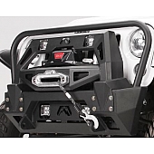 Fab Bumper Full Metal Jacket 1-Piece Design Steel Black - JK07B18561