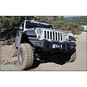 Fab Bumper Lifestyle 1-Piece Design Steel Black - JK07B18511