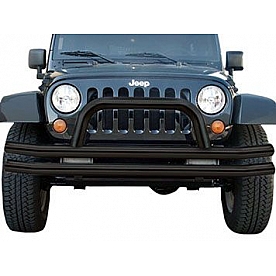 Rampage Bumper 1-Piece Design Steel Black - 86620
