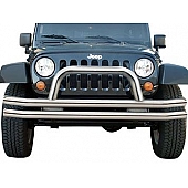 Rampage Bumper 1-Piece Design Stainless Steel Silver - 86420
