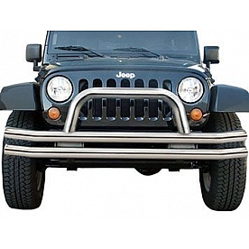 Rampage Bumper 1-Piece Design Stainless Steel Silver - 86420