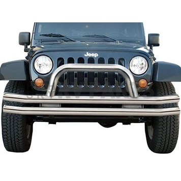 Rampage Bumper 1-Piece Design Stainless Steel Silver - 86420