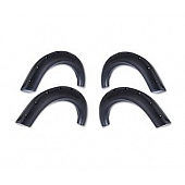 Rugged Ridge Fender Flare - Black ABS Textured Plastic Set Of 4 - 8163004