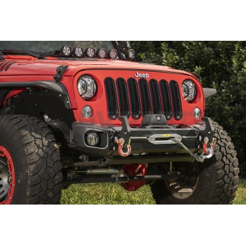 Rugged Ridge Bumper Arcus 1-Piece Design Steel Black - 11549.11-4