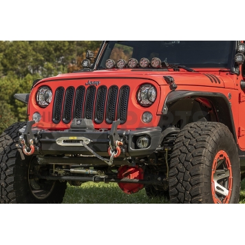 Rugged Ridge Bumper Arcus 1-Piece Design Steel Black - 11549.11-5