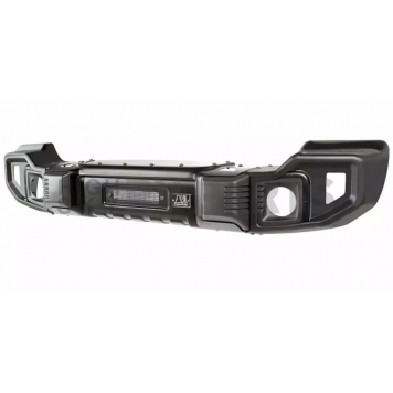 Rugged Ridge Bumper 1-Piece Design Steel Black - 11544.01