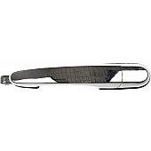 Help! By Dorman Exterior Door Handle - Plastic Silver Single - 80329
