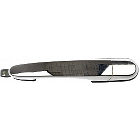 Help! By Dorman Exterior Door Handle - Plastic Silver Single - 80329