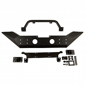 Rugged Ridge Bumper SPARTAN 1-Piece Design Steel Black - 11548.01