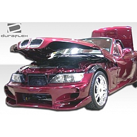 DuraFlex Bumper Cover Plain  Vader Fiberglass - 101706