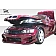DuraFlex Bumper Cover Plain  Vader Fiberglass - 101706