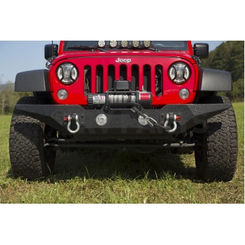 Rugged Ridge Bumper SPARTAN 1-Piece Design Steel Black - 11548.03-3
