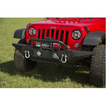 Rugged Ridge Bumper SPARTAN 1-Piece Design Steel Black - 11548.02-1