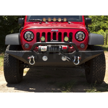 Rugged Ridge Bumper SPARTAN 1-Piece Design Steel Black - 11548.02-3