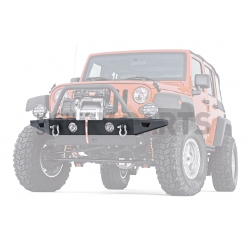 Warn Bumper Rock Crawler 1-Piece Design Steel Black - 89430