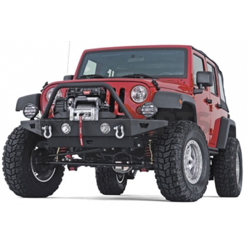 Warn Bumper Rock Crawler 1-Piece Design Steel Black - 89430-1