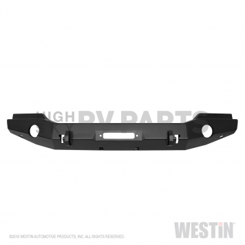 Westin Bumper WJ2 Series 1-Piece Design Steel Black - 59-80035