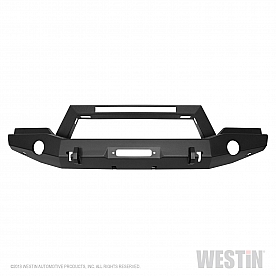 Westin Bumper WJ2 Series 1-Piece Design Steel Black - 59-80055