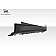 Extreme Dimensions Side Skirt - Primered Fiberglass Reinforced Plastic Black Set of 2 - 109547