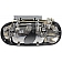 Help! By Dorman Exterior Door Handle - Plastic Silver Single - 91094