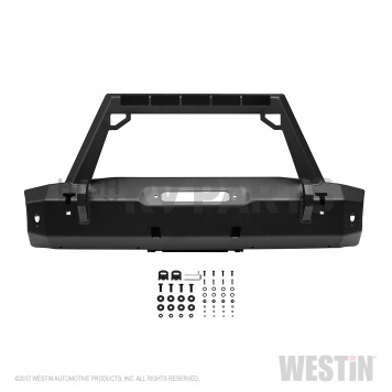 Westin Bumper WJ2 Series 1-Piece Design Steel Black - 5980025-3