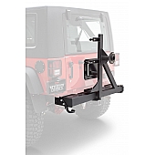 Rancho Bumper Rock Gear 1-Piece Design Steel Black - RS6235B
