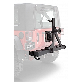 Rancho Bumper Rock Gear 1-Piece Design Steel Black - RS6235B