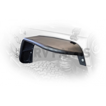 DV8 Fender Flare - Black Steel Powder Coated Set Of 4 - FENDB-02