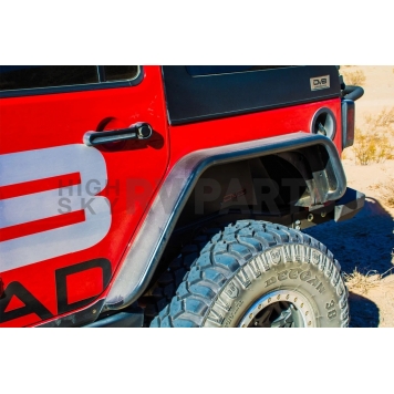 DV8 Fender Flare - Black Steel Powder Coated Set Of 4 - FENDB-02-9