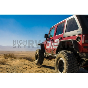 DV8 Fender Flare - Black Steel Powder Coated Set Of 4 - FENDB-02-13