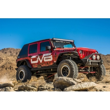 DV8 Fender Flare - Black Steel Powder Coated Set Of 4 - FENDB-02-2