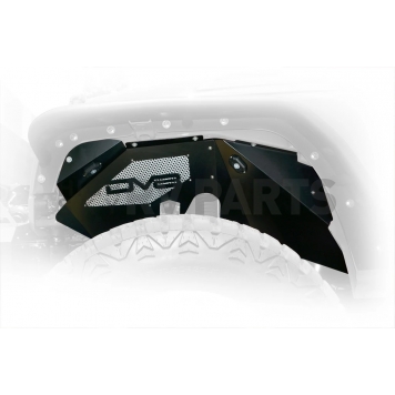 DV8 Fender Well Liner Aluminum Front - Set Of 2 - INFEND-01FBRL