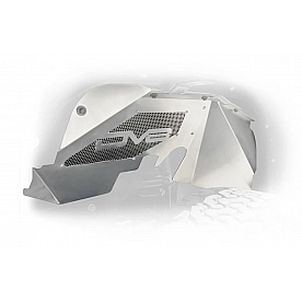 DV8 Fender Well Liner Aluminum Front - Set Of 2 - INFEND-01FR