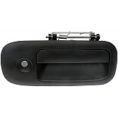 Dorman (OE Solutions) Exterior Door Handle - Black Plastic Single - 7605605