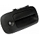 Dorman (OE Solutions) Exterior Door Handle - Black Plastic Single - 7605605