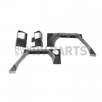 Rugged Ridge Fender Black Steel Powder Coated Set Of 2 - 11615.03