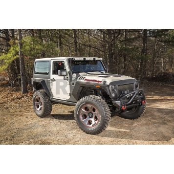 Rugged Ridge Fender Black Steel Powder Coated Set Of 2 - 11615.03-2