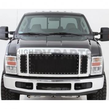 Smittybilt Grille - Black Stainless Steel - 615850