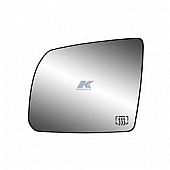 K-Source Exterior Mirror Glass Rectangular Power Single - 33246