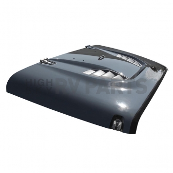 DV8 Hood - Vented Primer Black Steel - HDMB07-TA