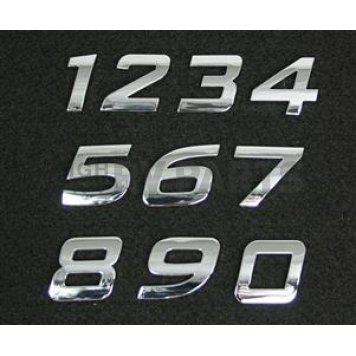 US Speedo Decal - Plastic Silver - 10132